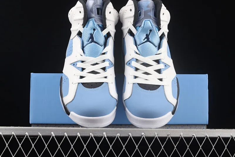 All categories Air Jordan Jordan series basketball shoes Air Jordan 6 G version Air Jordan "University Blue" AJ6 Joe 6 North Carolina blue CT8529-410